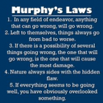 Murphy's Laws